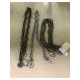 (2) 4' and a 5-1/2' Chains