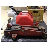 Hydraulic Jacks, Fuel Can