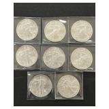 (8) 2016 Silver Eagles