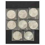 (8) 2015 Silver Eagles