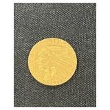 1913 $5 Indian Head Gold Piece