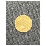 1908 $2.50 Indian Head Gold Piece