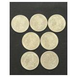 (7) 1921 Morgans