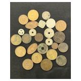 Misc. Foreign Coins, Some Silver