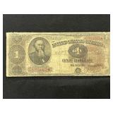 1890 $1 Star Large Note- Stanton