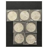 (7) 2014 Silver Eagles