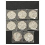 (8) 2016 Silver Eagles