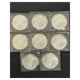 (8) 2016 Silver Eagles