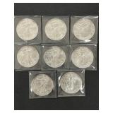 (8) 2016 Silver Eagles