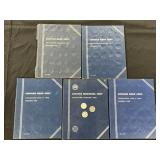 Wheat and Lincoln Penny Books w/ Semi Keys