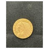 1909-D $5 Indian Head Gold Piece