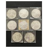 (8) Silver Eagles
