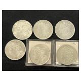 (6) 1921 Morgans