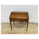 Softwood Slant Lid Antique Desk
