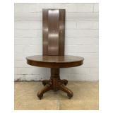 Oak Vtg. Circular Extension Table