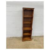 Homemade Pine Bookshelf