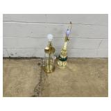 (2) Various Table Lamps