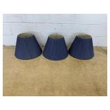 3 Matching Lampshades