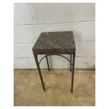 Marble Top Plant Stand