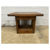 Wooden End Table