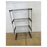 4 Tier Light Duty Metal Shelf