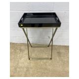 Folding Brass Butlers Tray