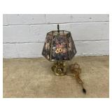 Brass Double Socket Table Lamp