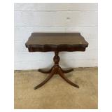 Mahogany Duncan Phyfe Flip Top Game Table