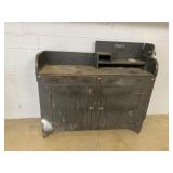 Primitive Homemade Bench Workstation