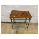 Modern Metal End Table