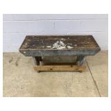 Primitive Homemade Bench