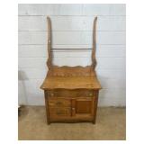 Oak Wash Stand