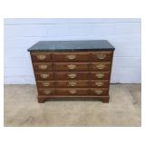 Bill Blass Marble Top 5-drawer Chest of Drawers
