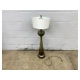 Smoke Glass Table Lamp