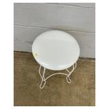Wire Metal Vanity Stool