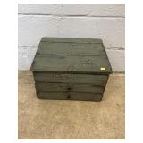 Contemporary Slant Lid Box