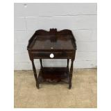 Antique 1-drawer Wash Stand