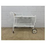 2-shelf Rolling Patio Serving Cart