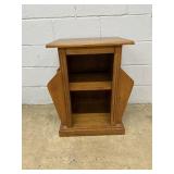 Magazine Rack End Table