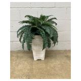 Plastic Potted Fern