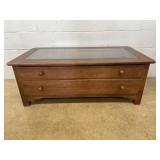 Coffee Table w/ Showcase Top