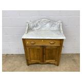 Victorian Marble Top Wash Stand
