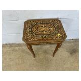 Inlaid Lift Top Music Jewelry Box