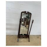 Swivel Mahogany Dressing Mirror