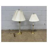 (2) Various Table Lamps