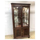 Mahogany 1 PC. Corner Cupboard