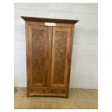 Oak 2-door Wardrobe