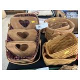 (5) Longaberger Baskets