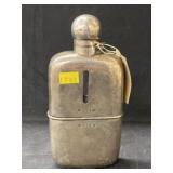 English Sterling Flask