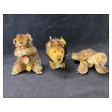 (3) Steiff Plush Toys
